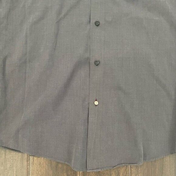 Ben Sherman Gray Oxford Button Down Men’s M - Picture 2 of 8